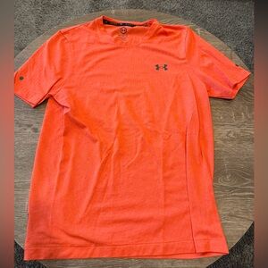 Under Armour Men's Orange Tech Short-Sleeve T-Shirt